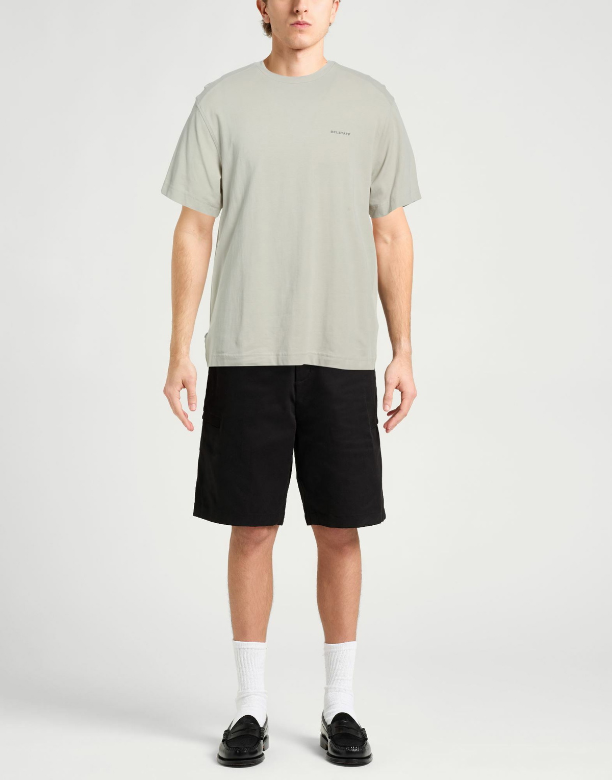 Belstaff Mens T-shirt in Beige