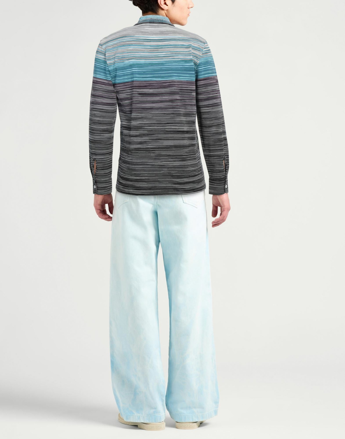 Missoni Mens Polo shirt Turquoise