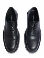 ANN DEMEULEMEESTER - Jodie Leather Derby Lace-up Shoes