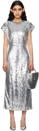 SIMONMILLER Silver Argan Maxi Dress