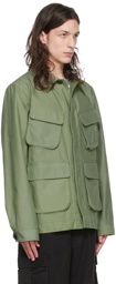 Wood Wood Green Ray Field Jacket