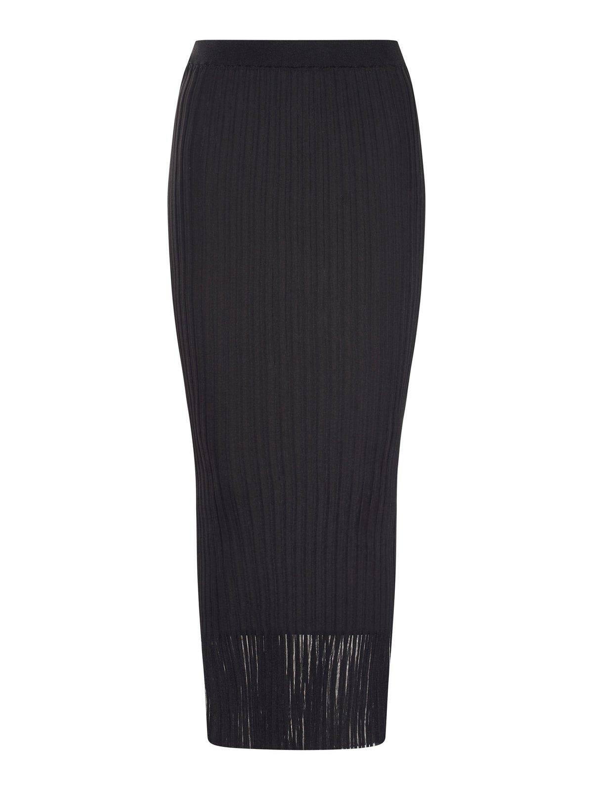 SPORTMAX Zinnia Embellished Mesh Midi Skirt Sportmax