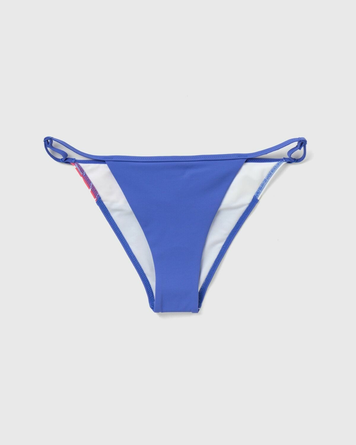 Tolkning Minearbejder et eller andet sted Tommy Hilfiger Adjustable String Bikini Blue - Womens - Swimwear Tommy  Hilfiger