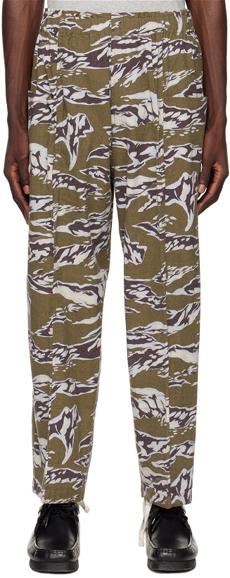 Photo: South2 West8 Khaki Camouflage Trousers