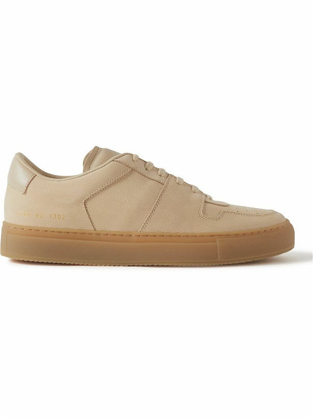 Photo: Common Projects - Decades Full-Grain Leather Sneakers - Brown