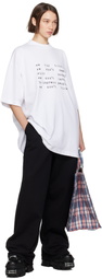 VETEMENTS Black Oval Logo Sweatpants