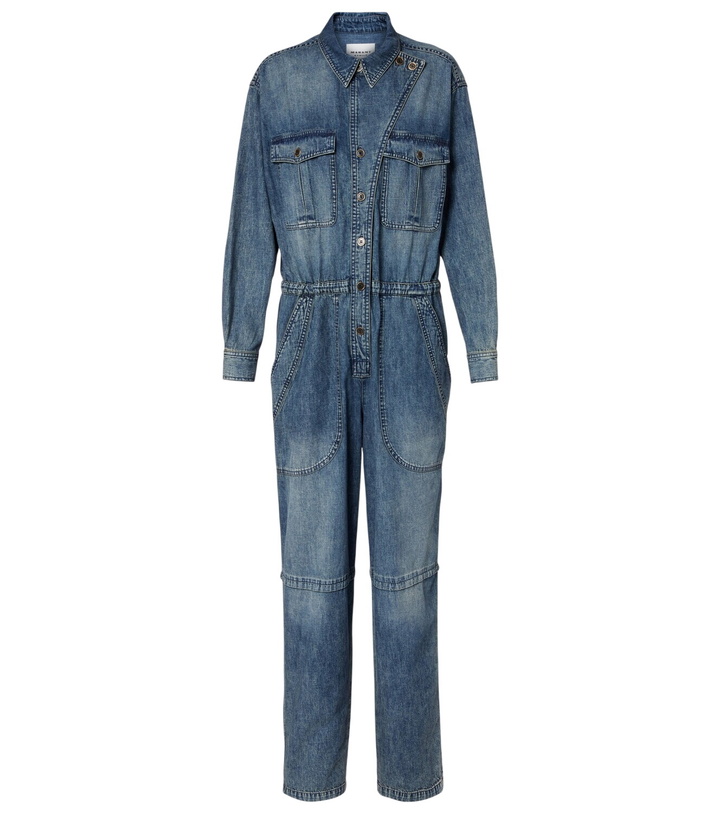 Photo: Marant Etoile Denim jumpsuit