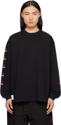 WTAPS Black Cut & Sewn 13 Long Sleeve T-shirt