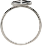 Needles Silver Peace Ring
