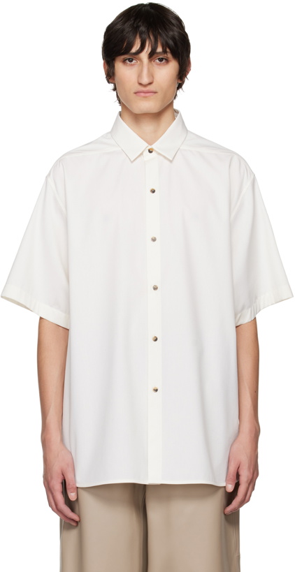 Photo: Fear of God Off-White Short Sleeve Shirt