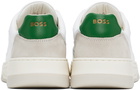 BOSS White Aiden Sneakers