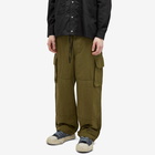 Comme des Garçons Homme Men's Linen Blend Cargo Pant in Khaki