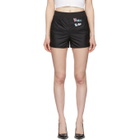 Versus Black Logo Swim Shorts