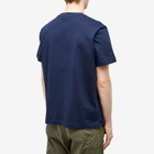 A.P.C. Men's Albert Spray Logo T-Shirt in Dark Navy