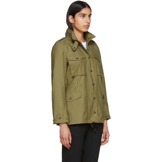 Rag and Bone Green M15 Moto Jacket Rag and Bone