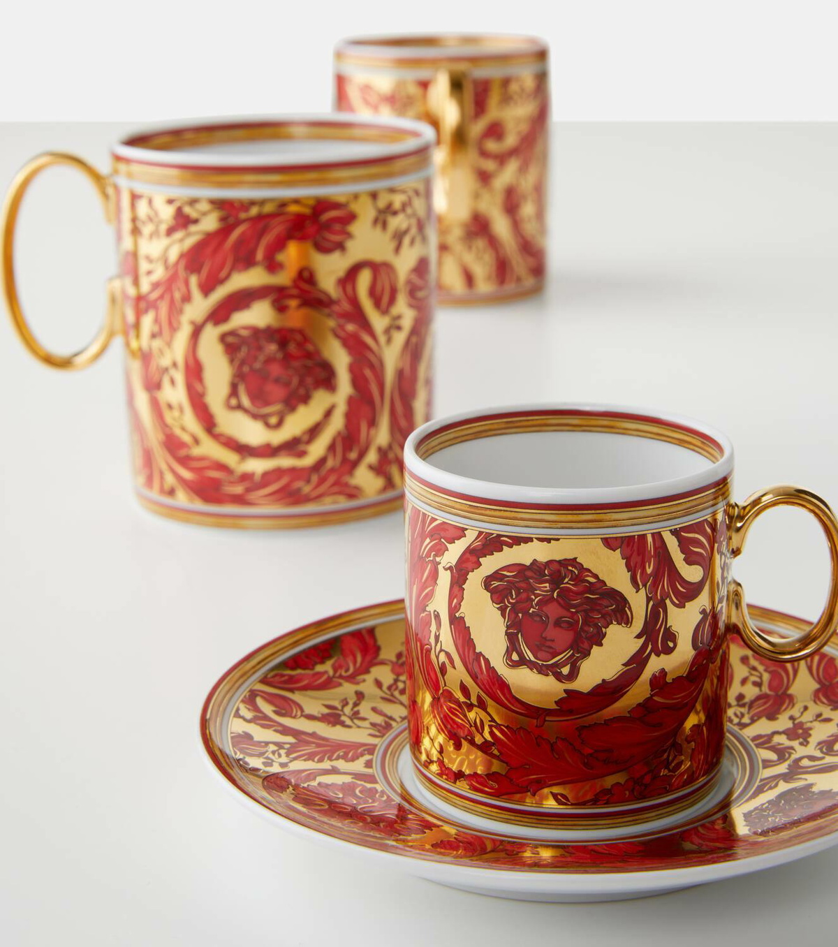 Versace Home Medusa Garland porcelain mug