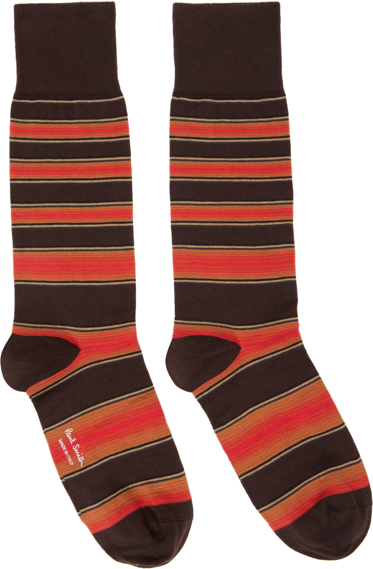 Paul Smith Three-Pack Multicolor Stripe Socks