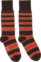 Paul Smith Three-Pack Multicolor Stripe Socks