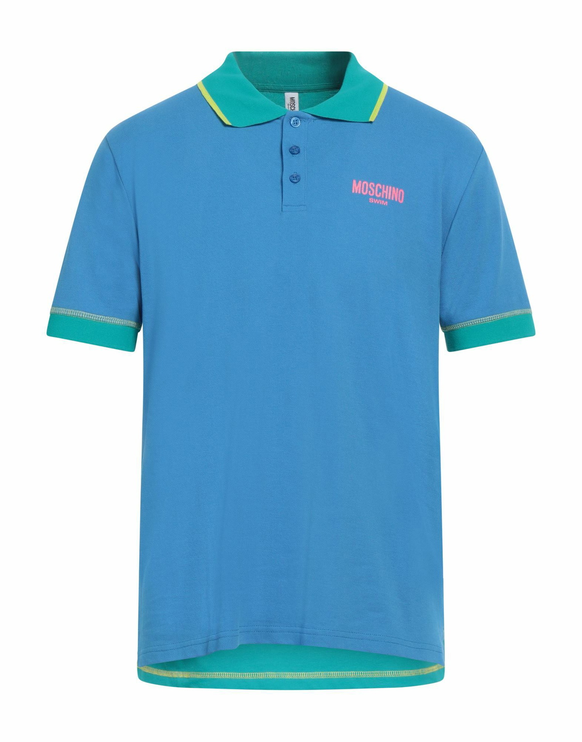 Moschino Mens Polo shirt Azure