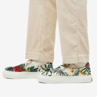 Good News Men's Yess Sneakers in White Floral