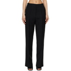 Entire Studios Black Zerobound Trousers