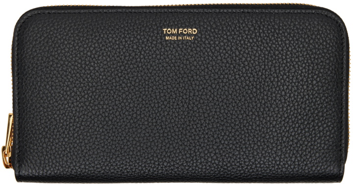 Photo: TOM FORD Black Zip Continental Wallet