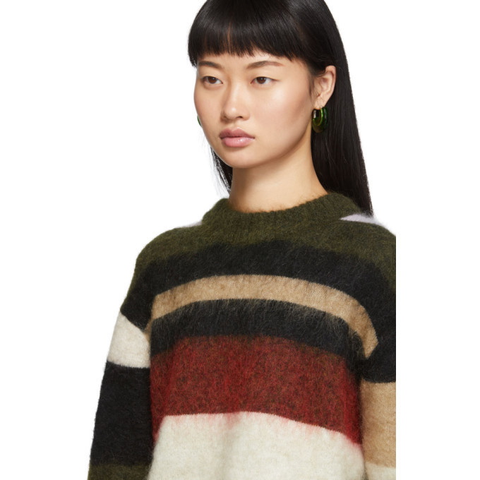 acne  Kalbah striped knitted jumper