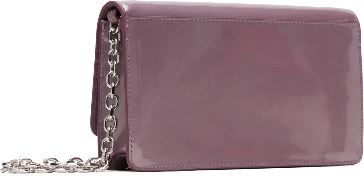 Maison Margiela Pink Four Stitches Chain Wallet Bag
