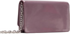 Maison Margiela Pink Four Stitches Chain Wallet Bag