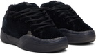 ERL Black Corduroy Vamp Sneakers