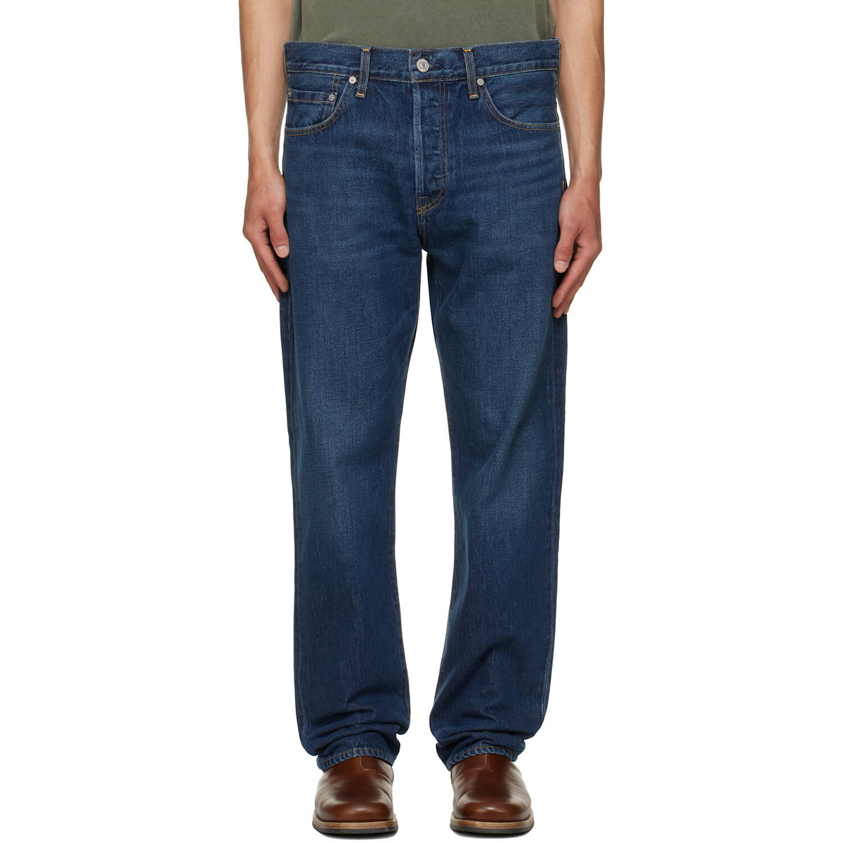 Citizens of Humanity Blue Beau Straight Premium Vintage Jeans