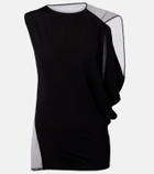 Sportmax Geranio asymmetric top