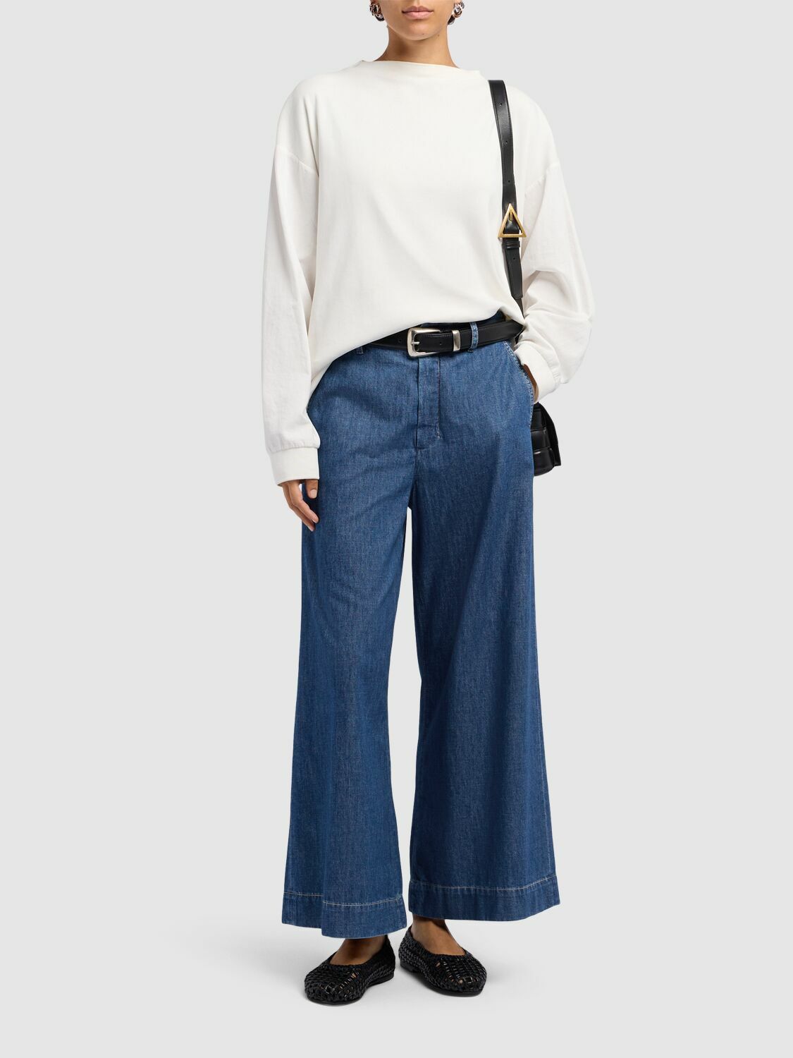 S Max Mara◆Paul デニム S MAX MARA Paul Cropped Denim Flared Jeans S Max Mara