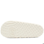 Gucci Men's Interlocking Logo Ripple Sole Slide in Off White
