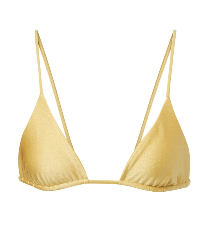 Photo: Jade Swim Via triangle bikini top