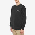 Denham Men's Alma Box Crew Sweat in Black