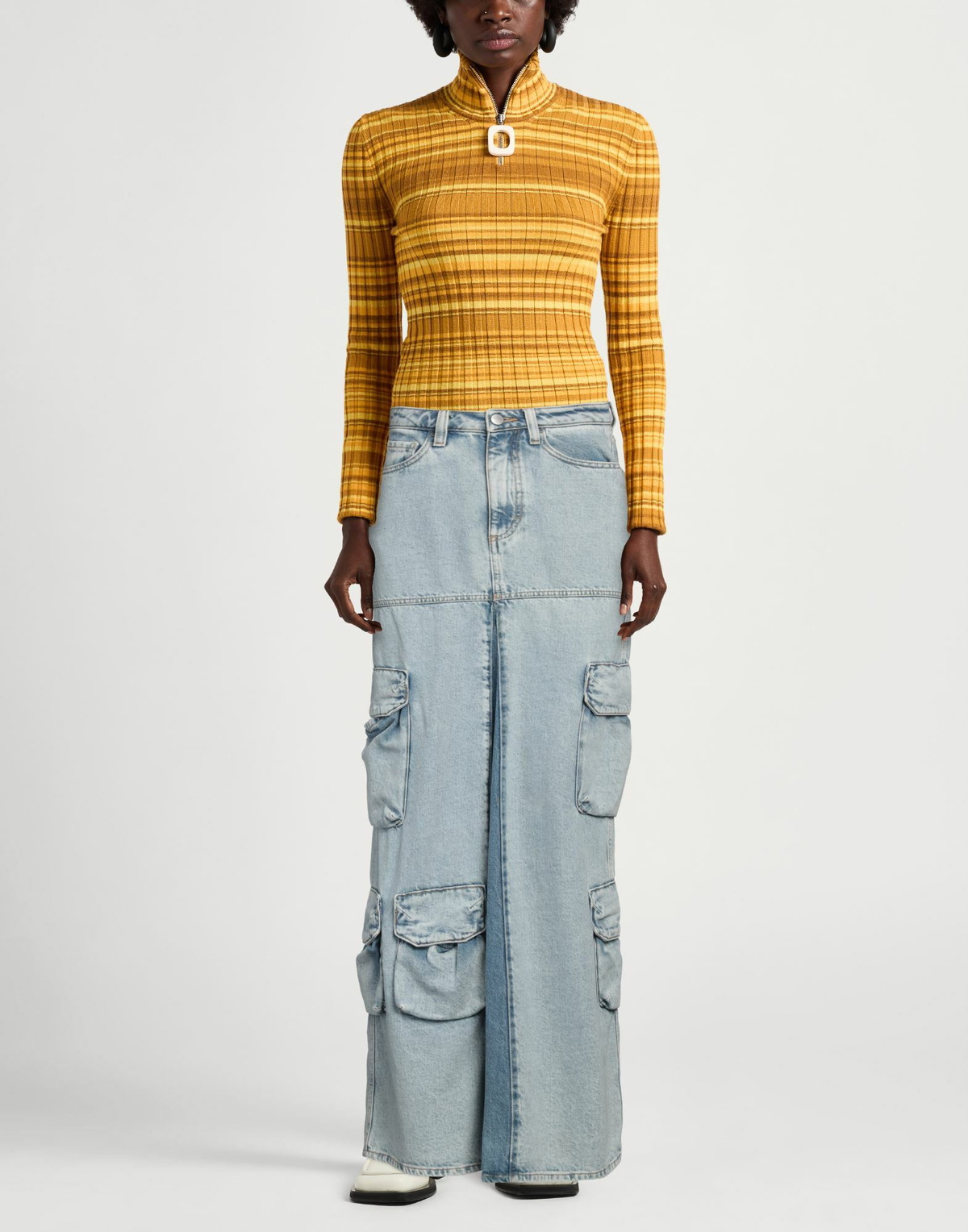 Icon Denim Womens Denim skirt in Blue
