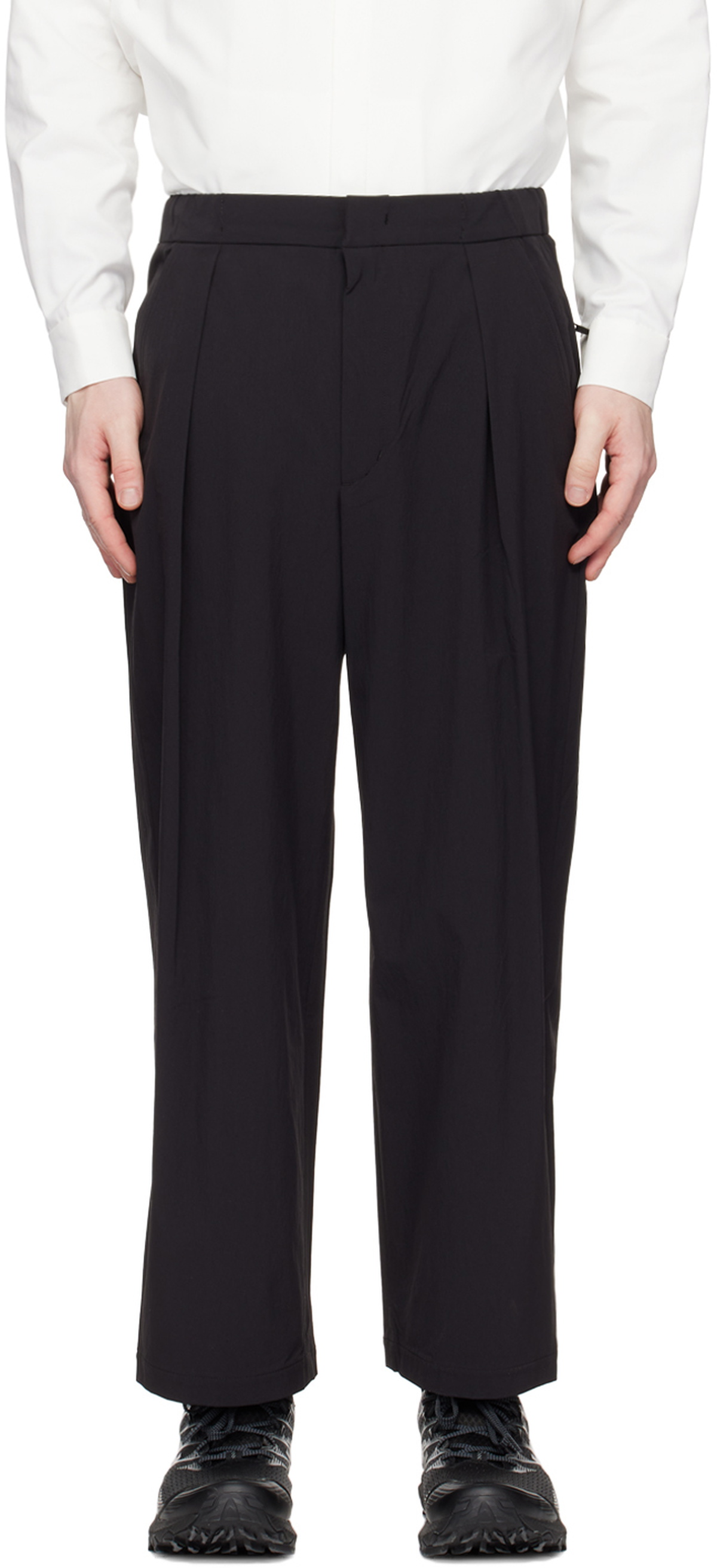 master-piece Black Packers Trousers Master-Piece Co