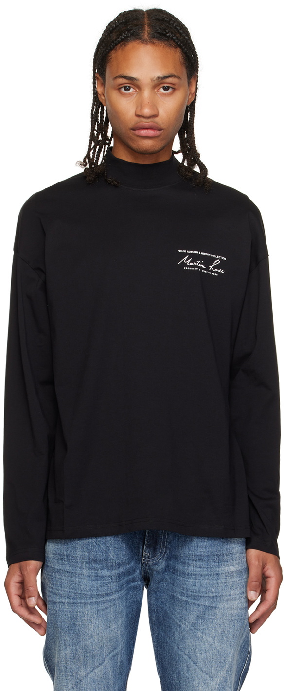 Martine Rose Grey Revels Long Sleeve T-Shirt – BlackSkinny