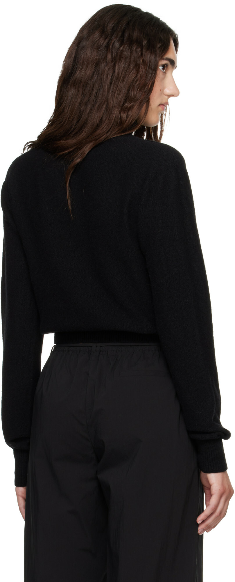 Baserange Black Tier Turtleneck