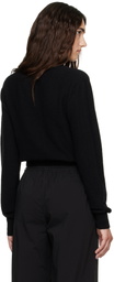 Baserange Black Tier Turtleneck