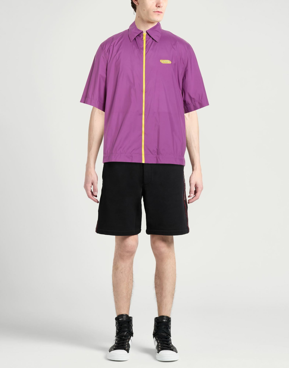 Givenchy Mens Shirt in Purple