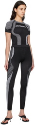 MISBHV Black & White Performa Sport Leggings