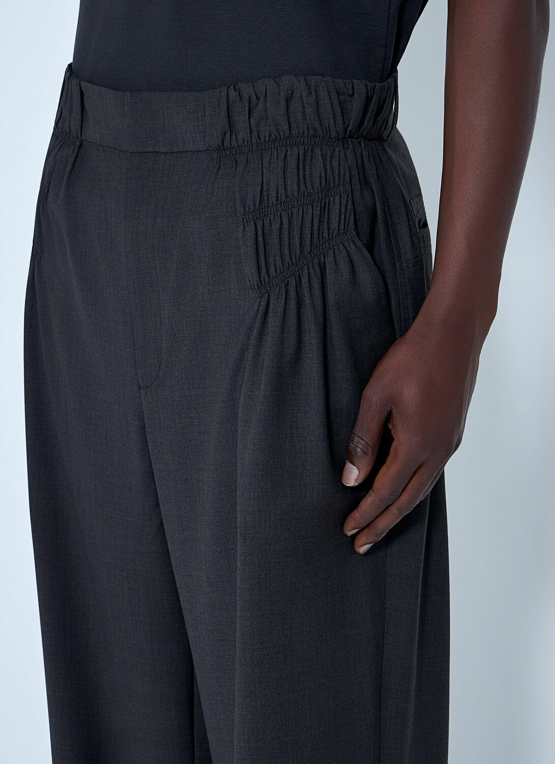 Kiko Kostadinov Elasticated Waist Tailored Trousers