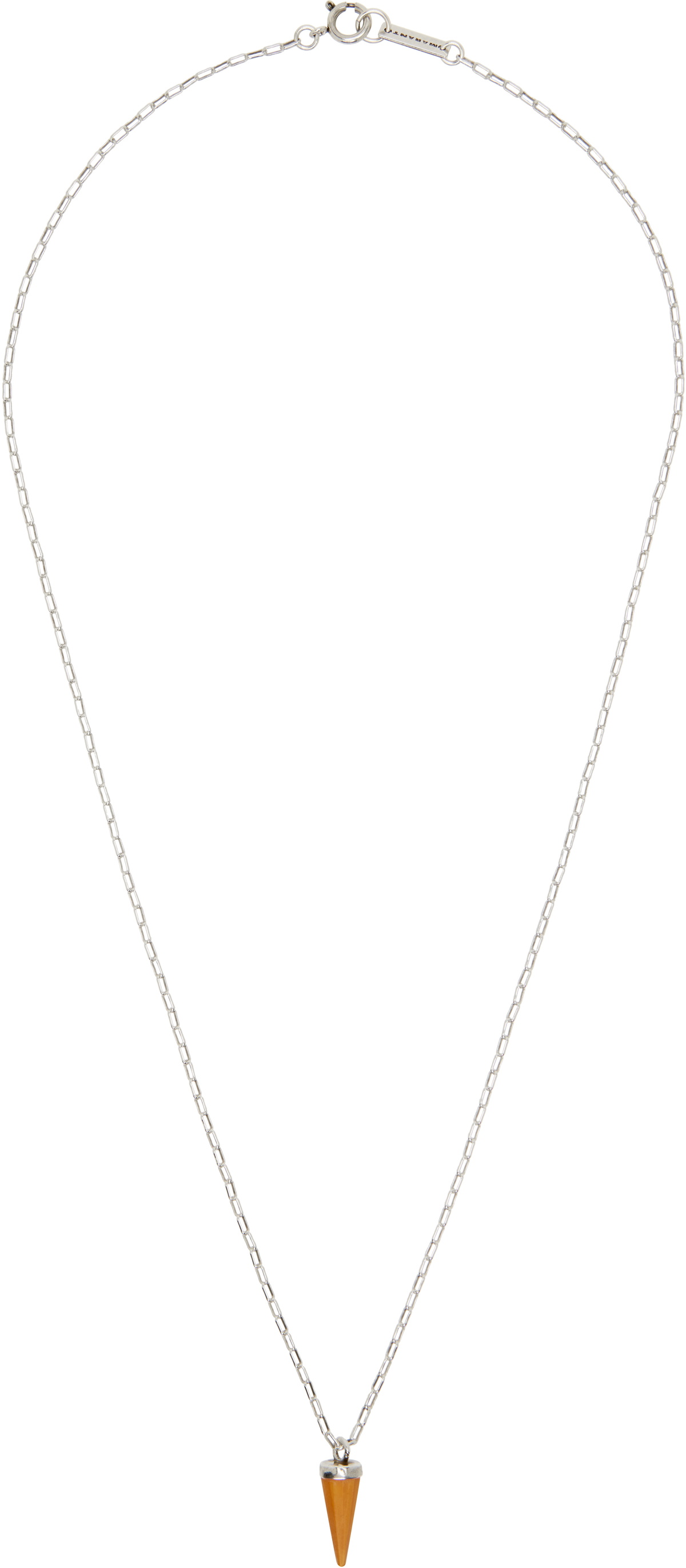 アクセサリー ISABEL MARANT Your Life Man Necklace Isabel Marant Silver Your Life Man Necklace Isabel Marant