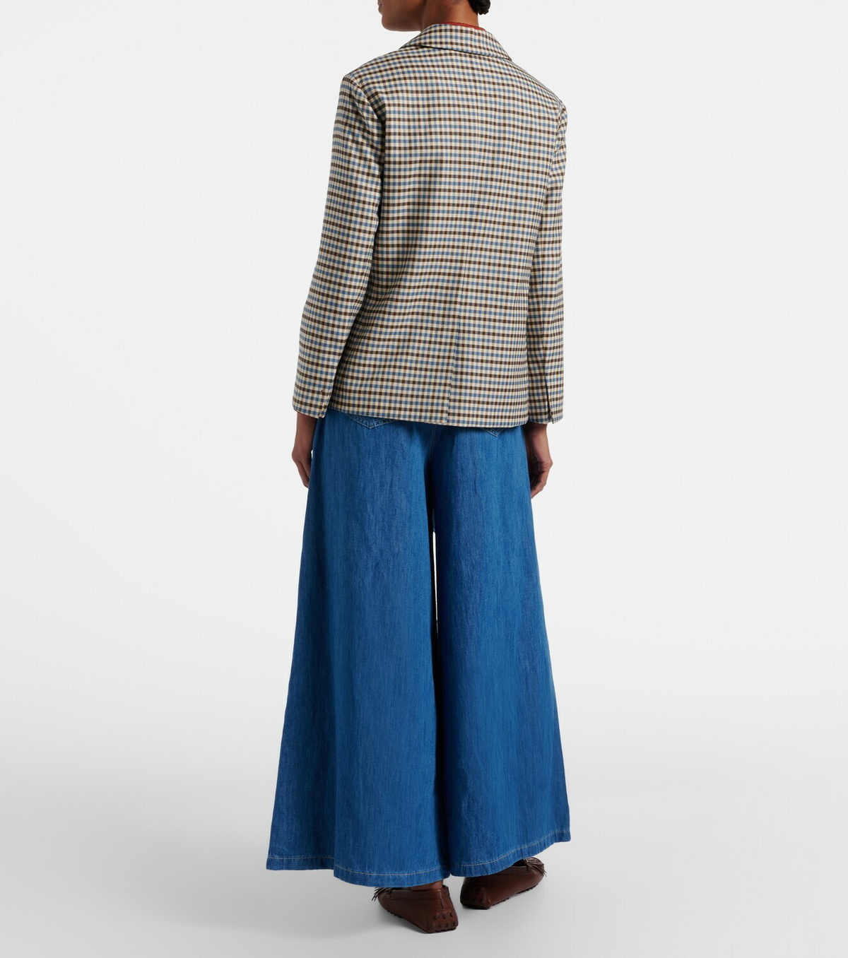 'S Max Mara Nastro cropped wide-leg jeans