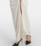 Coperni Belted draped gown