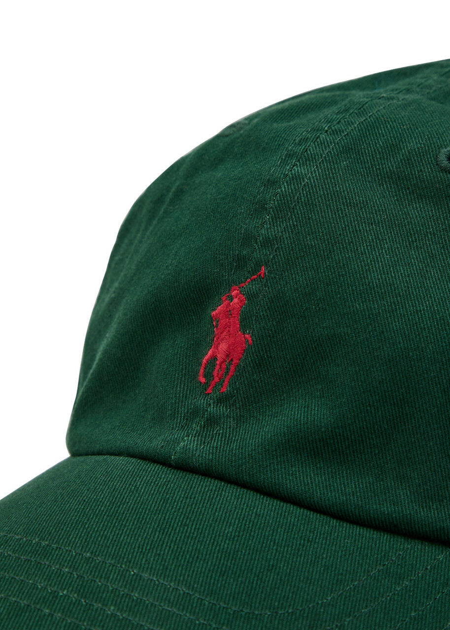 Polo Ralph Lauren Logo-embroidered Cotton cap - Dark Green - One Size