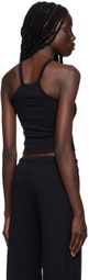 Fax Copy Express SSENSE Exclusive Black Tank Top