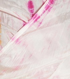Anna Kosturova Tie-dye silk blouse